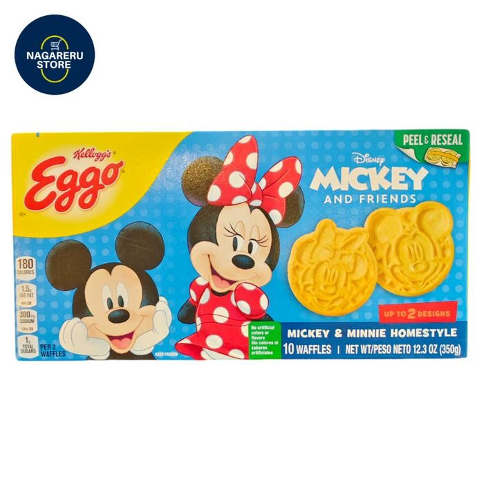 

Kellogg's eggo mickey and minnie homestyle 350gr
