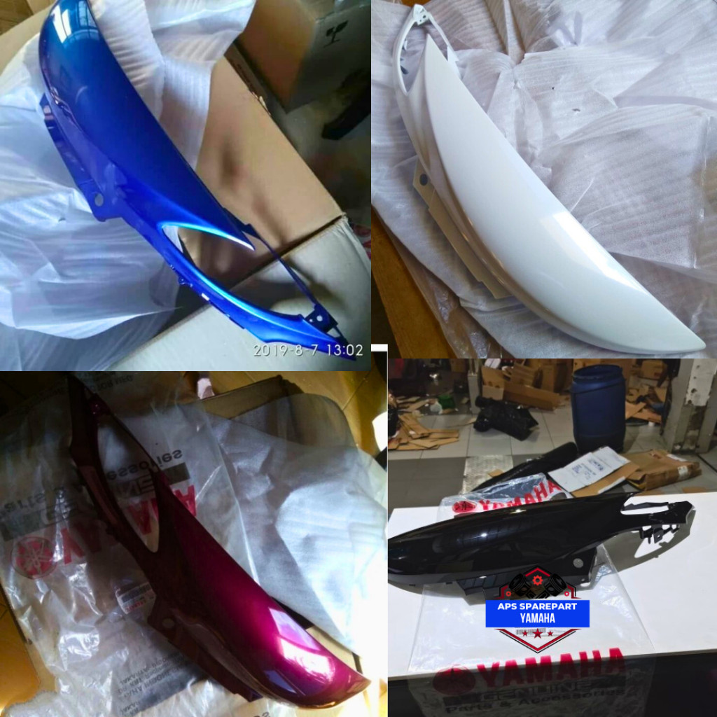 Original ygp tempong cover body dek belakang luar fino 115 fino fi injeksi 115cc kanan kiri bodi sam