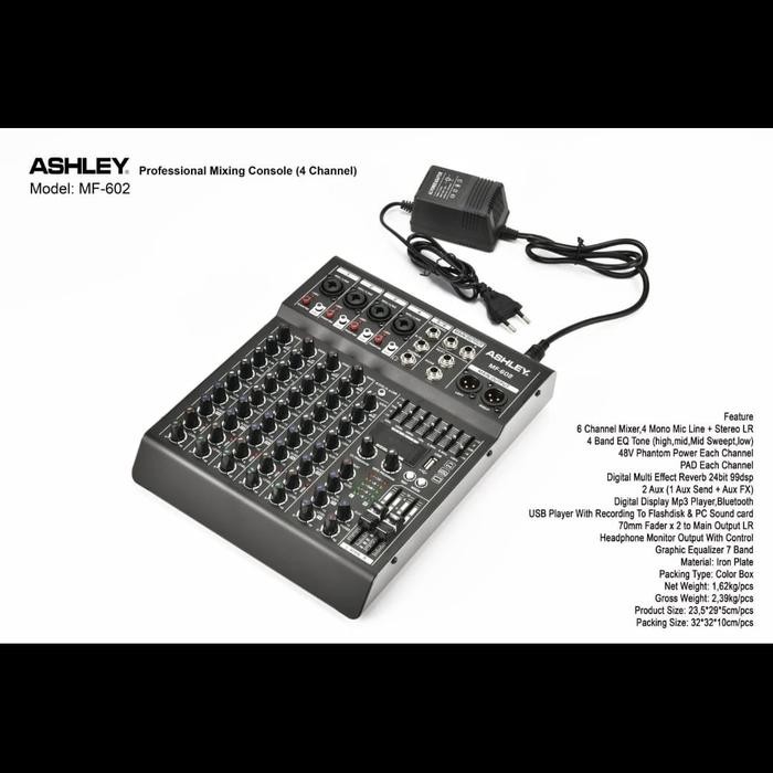 MIXER ASHLEY MF 602/ MIXER ASHLEY MF602