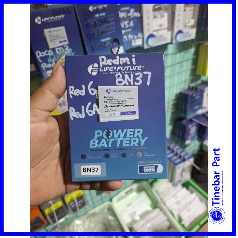BATTERY BN37 REDMI 6A/6 DOUBLE POWER - LF (LIFE FUTURE)