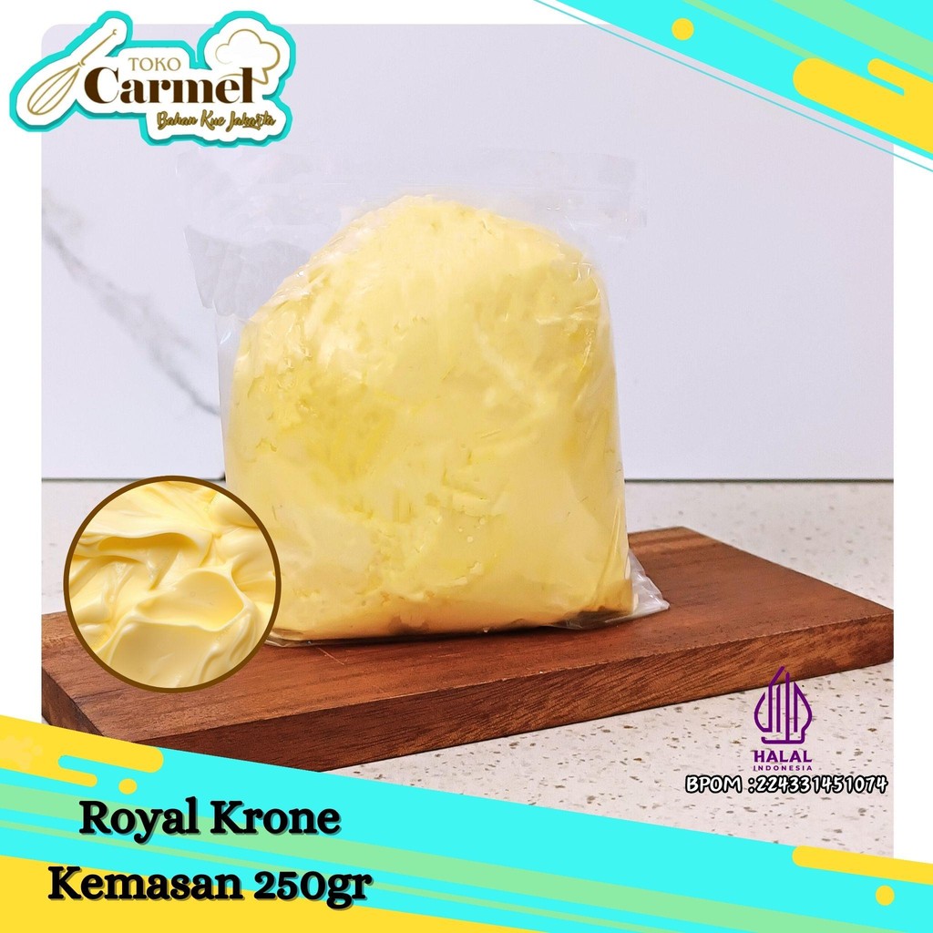 

Royal Krone Butter 250gr - BOS Pengganti Butter Margarine