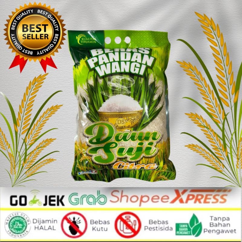 

Beras Pandan Wangi Cap Daun Suji 5 Kg Termurah
