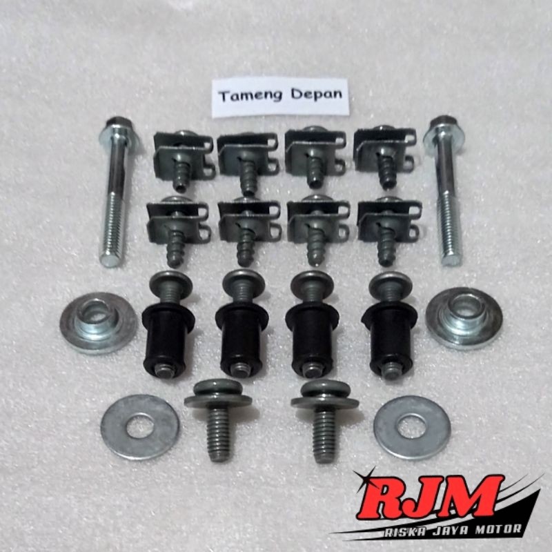 Baut Full Set Cover Bodi Body Tameng Depan Yamaha X-RIDE 115 125 FI