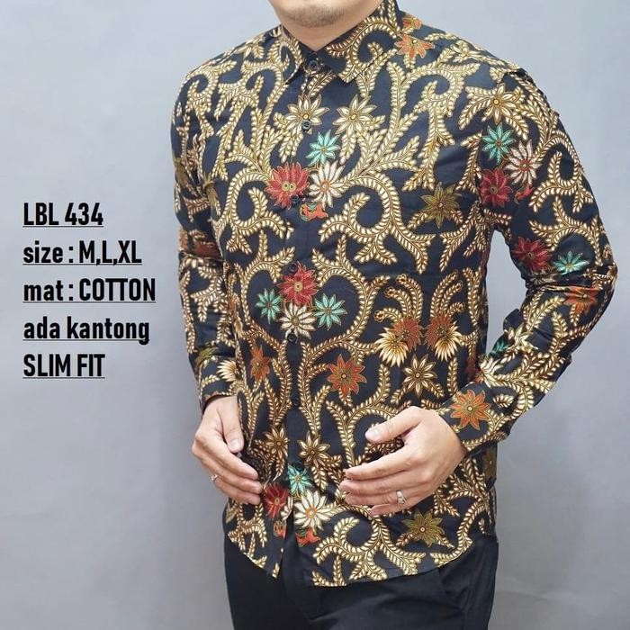 KOKO BATIK PRIA SLIM FIT MEWAH GAL 07