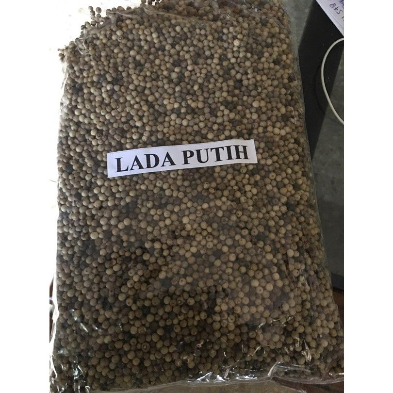 

Lada Putih Butir 1 Kg / Merica Putih Super / Lada Putih Alami