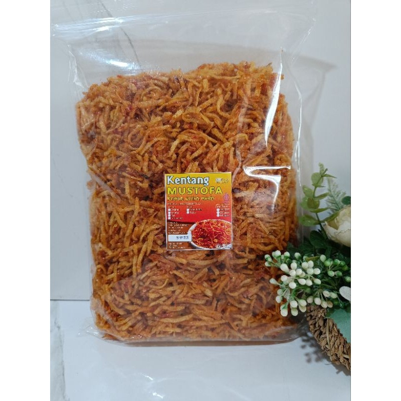 

Kentang Mustofa Labib Food 1 Kg Pedas Manis