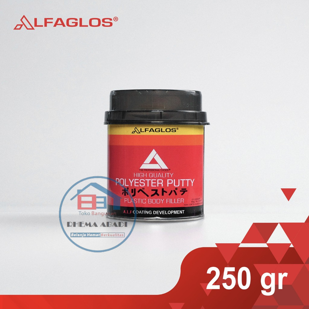RHEMA Alfaglos Polyester Putty / Dempul Alfaglos 250 gr