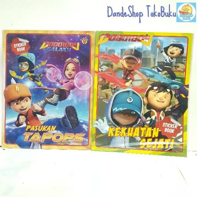 Boboiboy Sticker Book _ Buku Stiker