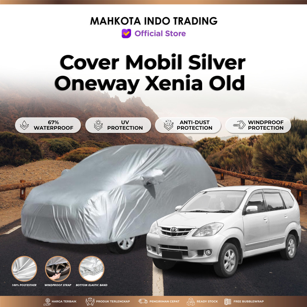 [PREMIUM ORIGINAL] Custom Body Cover Mobil Xenia / Sarung Mobil Xenia Lama / Aksesoris Xenia Lama