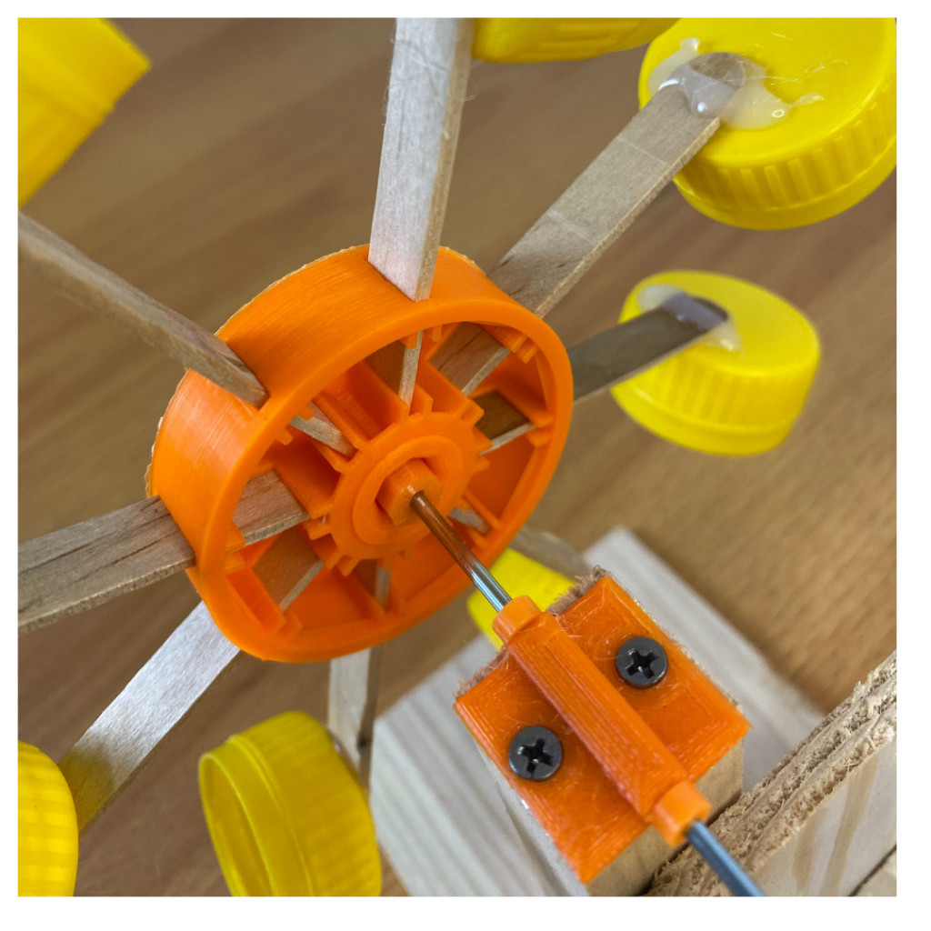 KIT EDUKASI WATER TURBINE GENERATOR / BALING-BALING KINCIR AIR /MINIATUR KINCIR AIR / PLTA MINI /  P