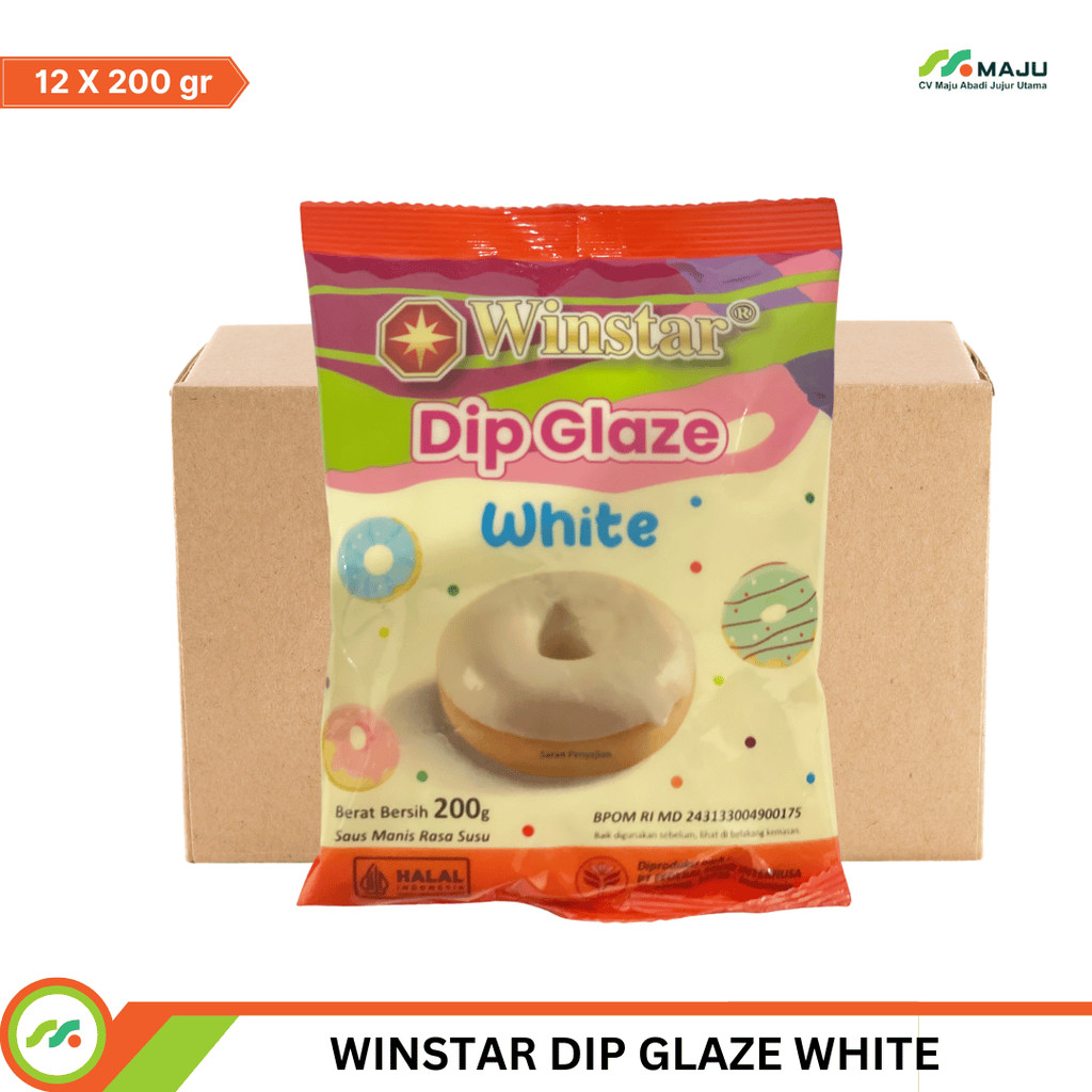 

WINSTAR DIP GLAZE WHITE ECO 12X200GR