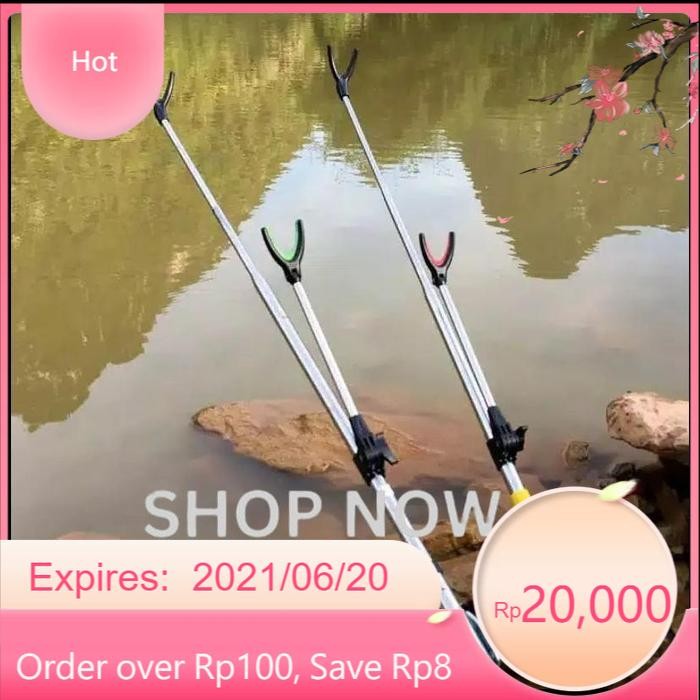 JAGRAK TEGEK / JAGRAK PANCING MULTIFINGSI / BRACKET PANCING - Stainless, 1.7 meter AF8