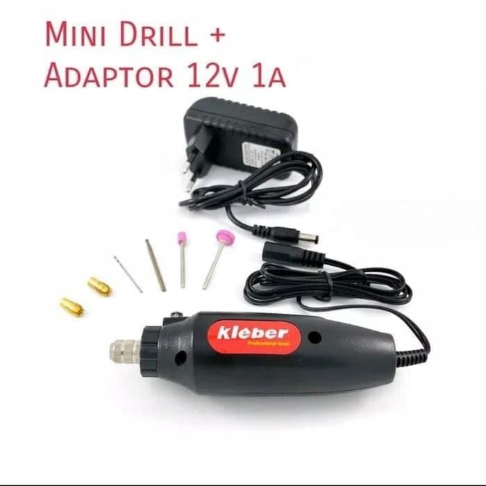 bor pcb - bor mini PCB kleber + adaptor 12v - bor pcb set kleber Gudang Tehnik