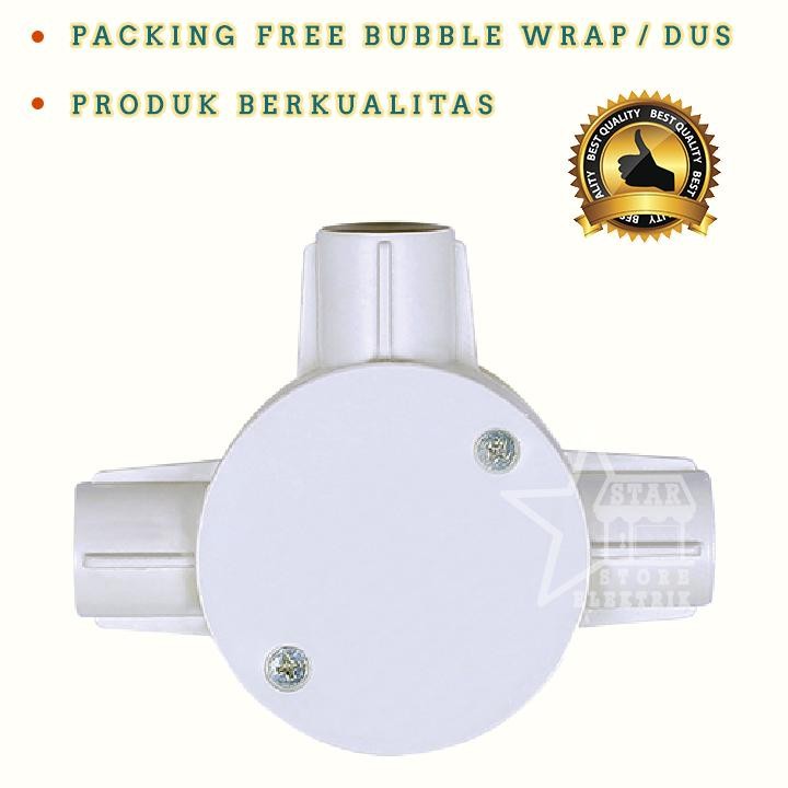 

T Dus Cabang 3 Tedus Putih bagus