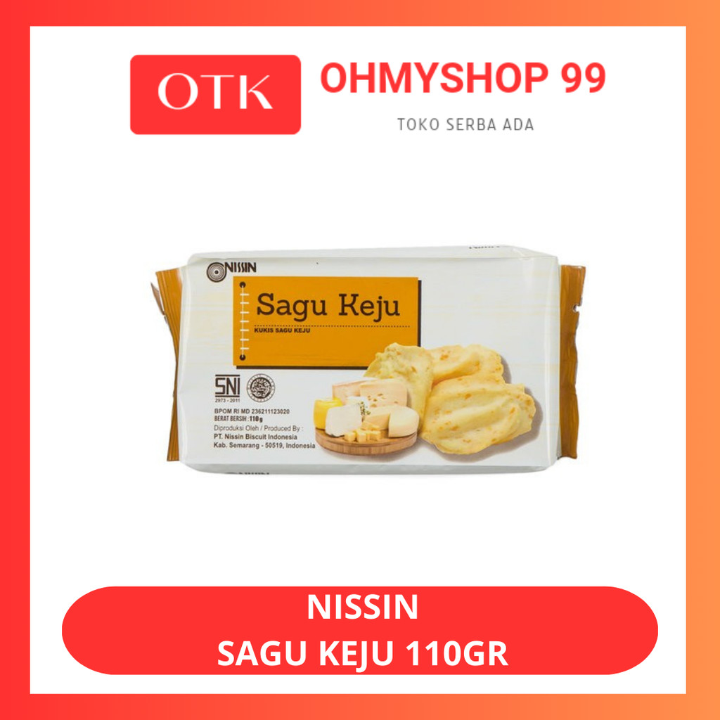 

NISSIN Biskuit Sagu Keju 110gr