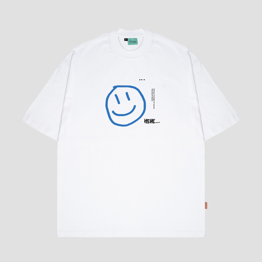 (COD) Woodlays Kaos T-Shirt Oversize White Not Your Favorite Boy