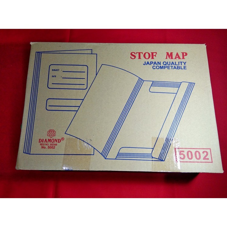 

Diamond 5002 Stof Map ( Biru / Merah / Hijau / Kuning ) - 50 Pcs