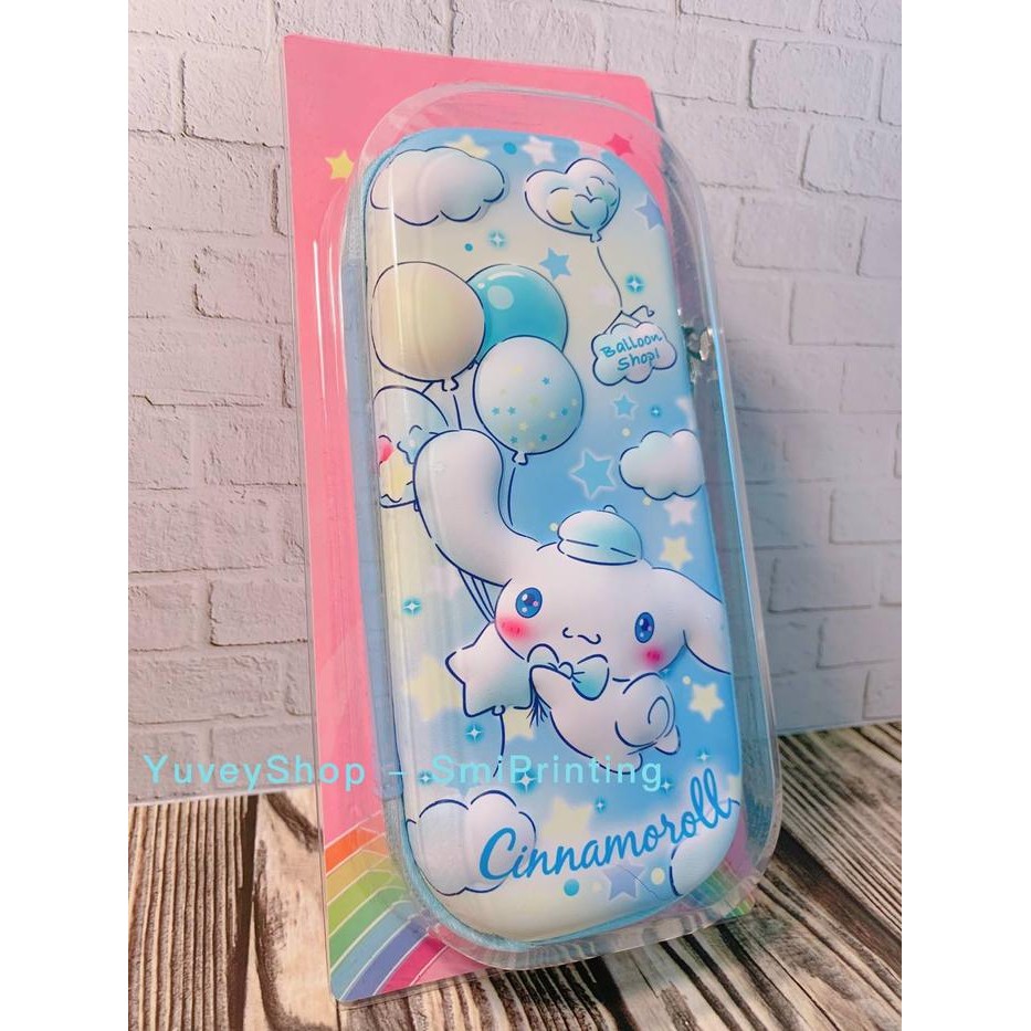 

[New Arrival] Tempat Pensil Kotak Pensil Sanrio 3D EVA PREMIUM TEBAL Waterproof / Kotak pensil / Pencil case Cinnamoroll Kuromi My Melody / Goodie bag Souvenir ultah - Cinnamoroll
