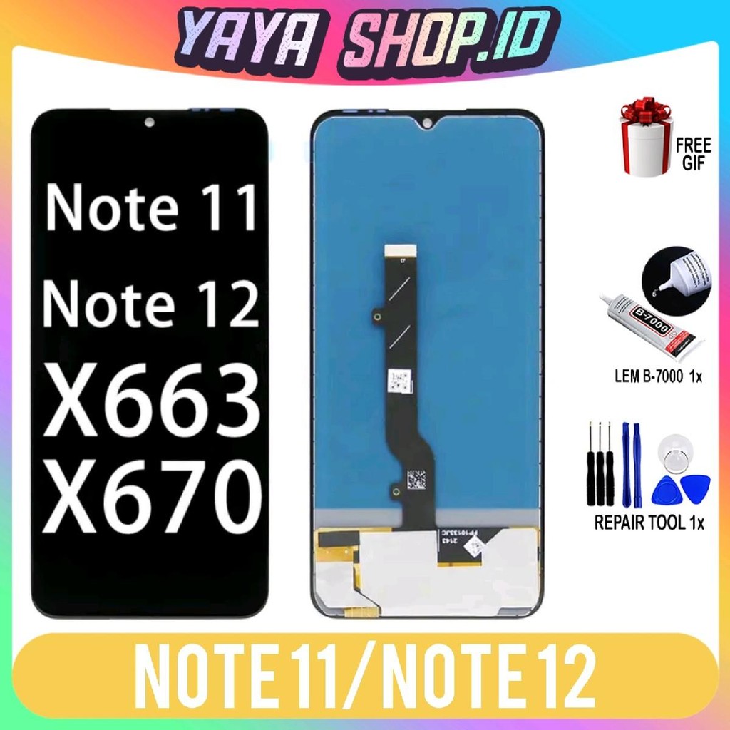 LCD  INFINIX NOTE 11 / NOTE 12 / X663 / X677 / X670 / X676C FULSET