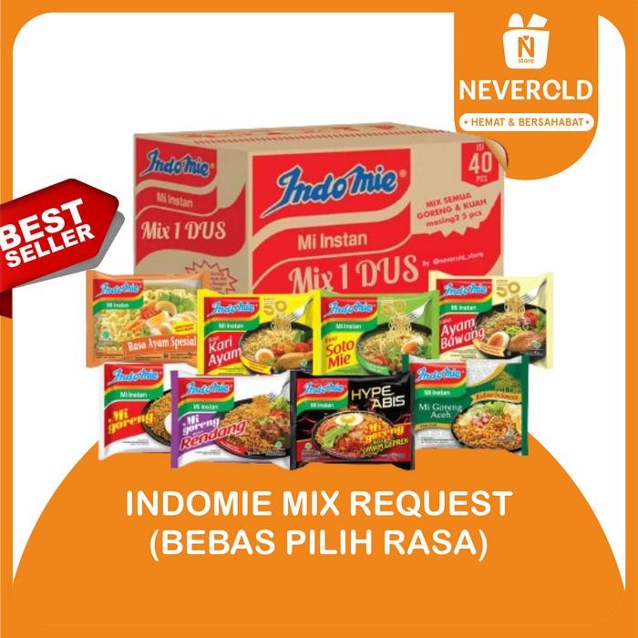 

Mumpung Murah Indomie Mie Instan Bisa Mix 1 Dus isi 40 - MIX, 1 DUS