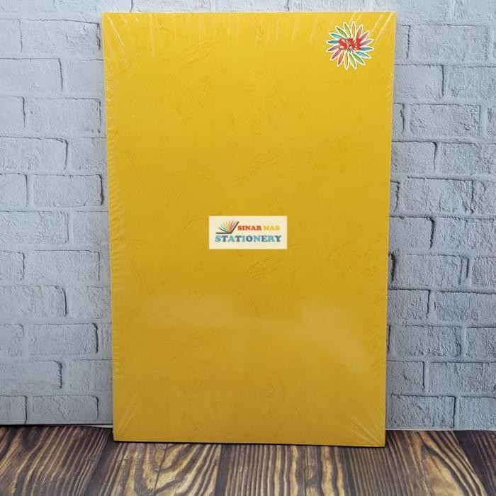 

TERLARIS! Kertas Cover Buffalo Bio F4/Kertas Sampul Jilid Buku Folio BIO(1pack) - Hijau Muda