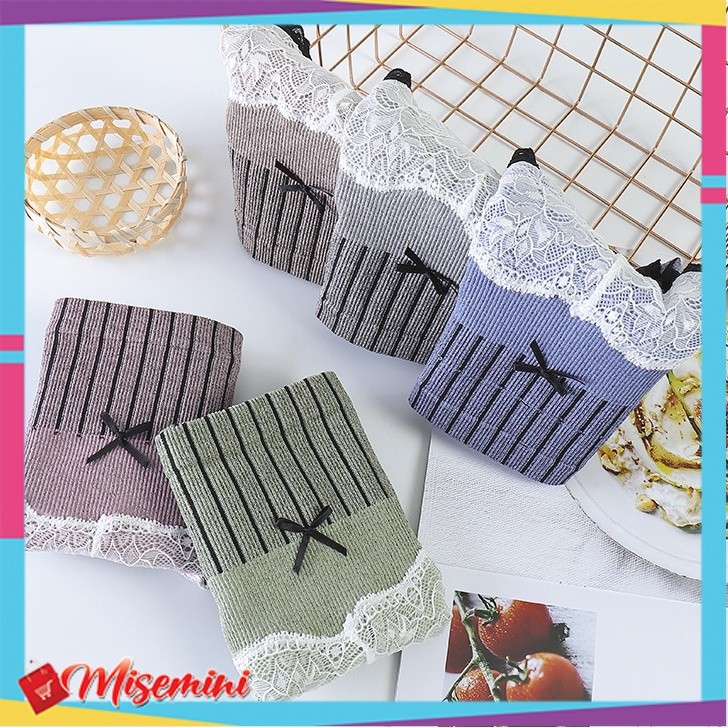 Sexy Celana Dalam Renda Lace Wanita Brief Women High Waist Panty 𝑀𝐼𝒮𝐸𝑀𝐼𝒩𝐼 517