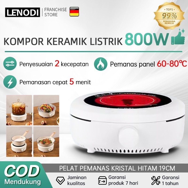 Special freemir Kompor Listrik Keramik Mini 800W Kompor Induksi