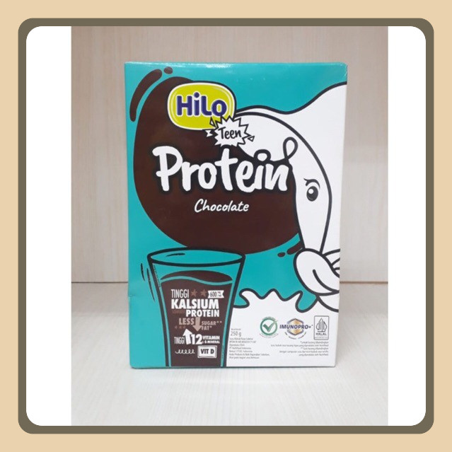 

HiLO Teen Protein Chocolate 250gr-susu Tinggi Kalsium Dan Protein Untuk Tumbuh Tinggi