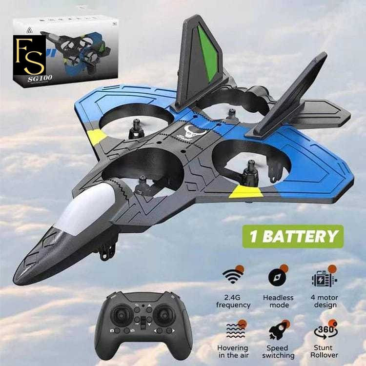 RC Plane Aircraft Fighter Pesawat Mainan Anak SG100