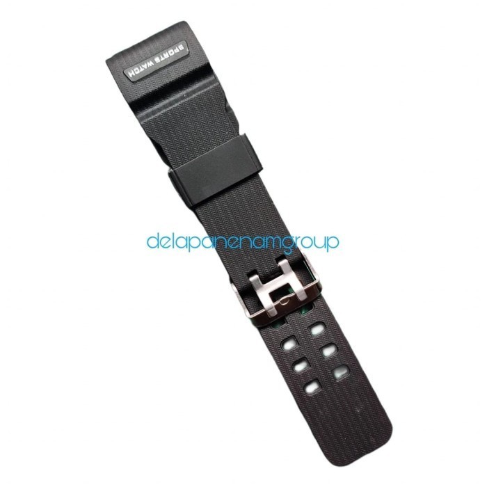TALI JAM TANGAN CASIO GSHOCK G-SHOCK GG1000 RUBBER STRAP TALI GG-1000 - hitam lis putih