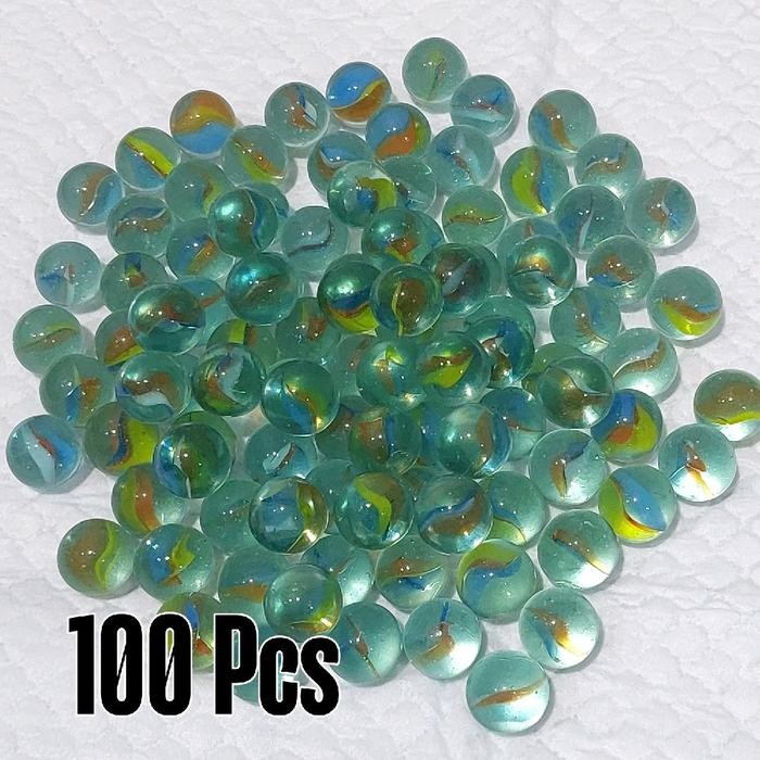 MAXX Mainan Kelereng Motif Campur 100 pcs / Gundu tradisional