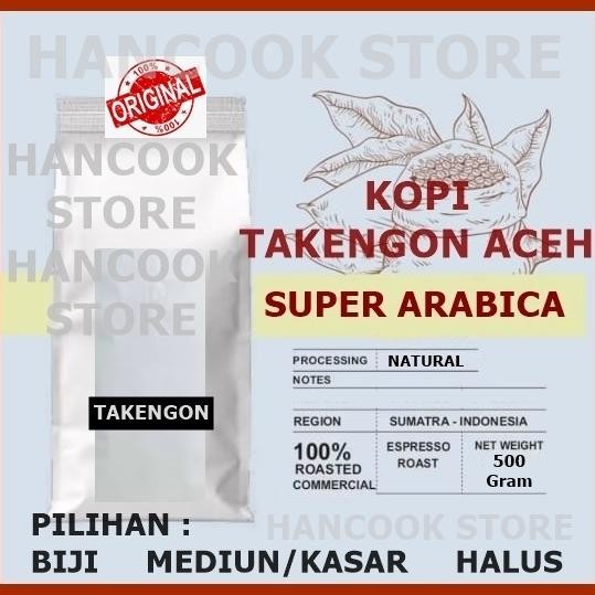 

KOPI TAKENGON ACEH - BIJI ROASTING
