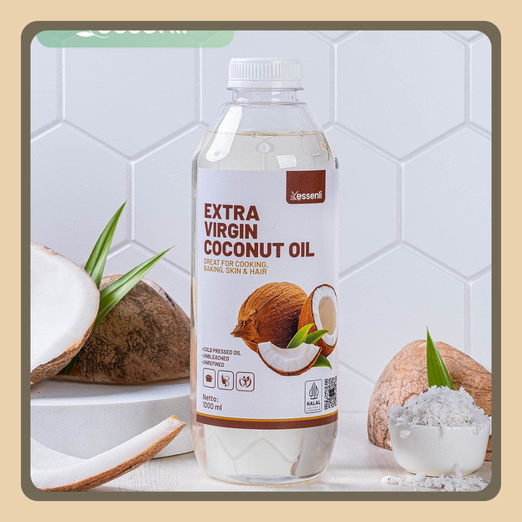 

Essenli Extra Virgin Coconut Oil 1000ml Antioksidan Alami