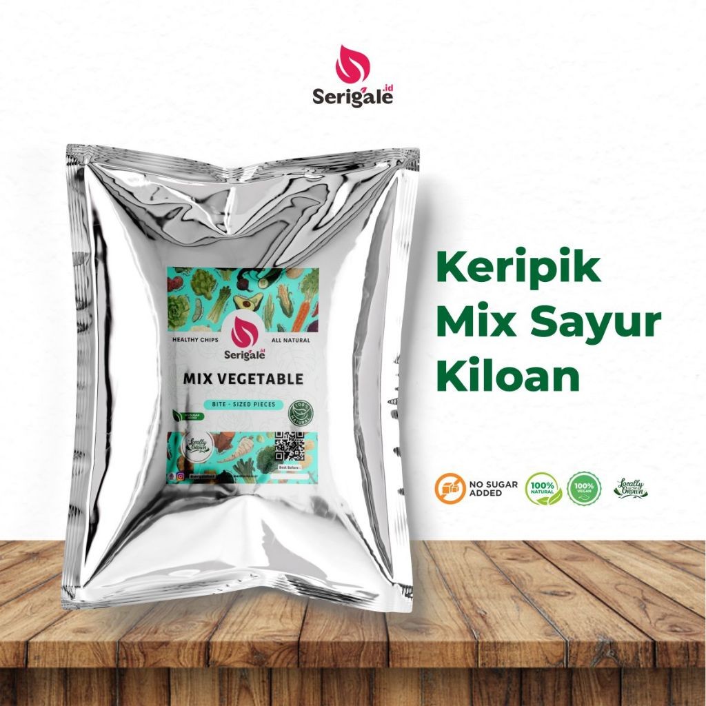 

TERLARIS SERIGALE.ID KERIPIK BUAH DAN SAYUR PREMIUM KEMASAN KILOAN