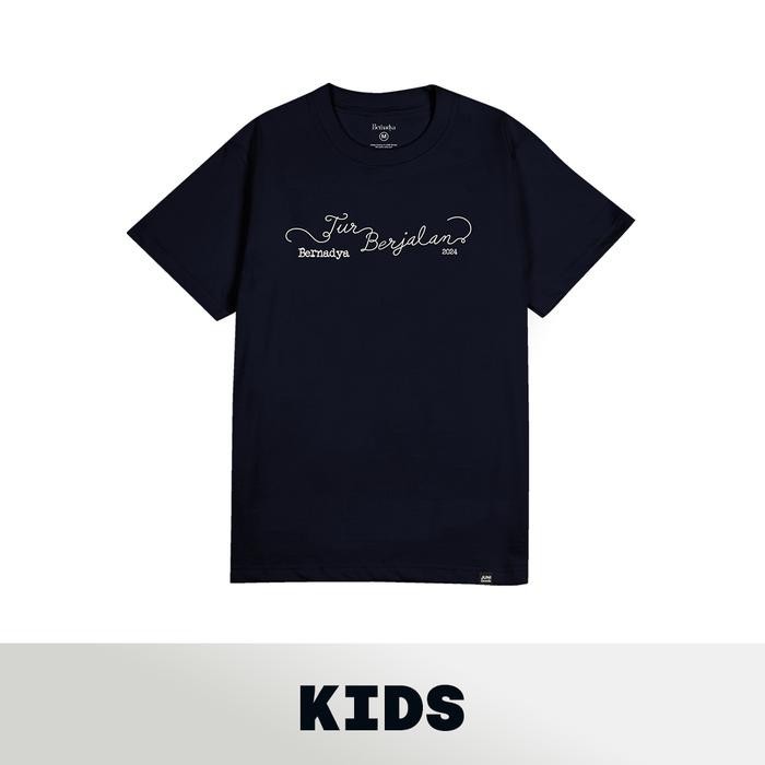 (COD) Bernadya Tim Tur Berjalan (Navy) Kids Version - M