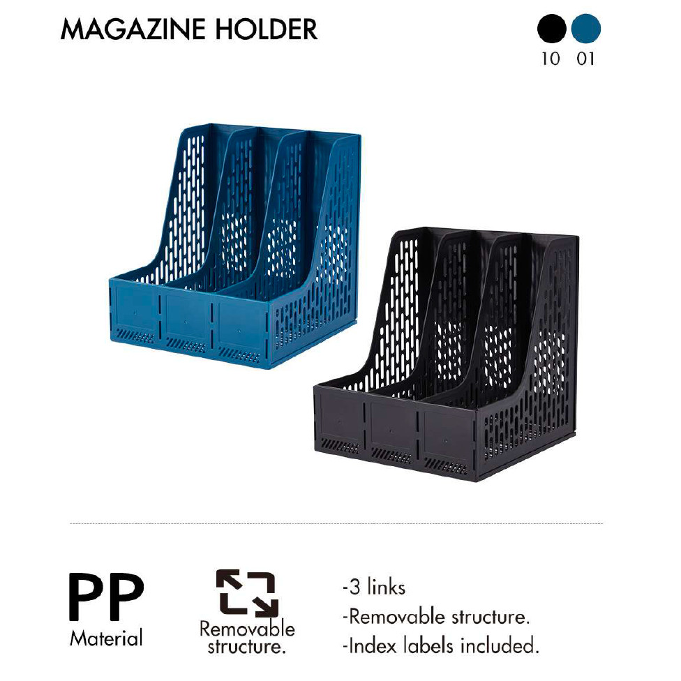

SUPER MURAH Magazine Holder/ Box File Keranjang Bantex Bantex BJ7643 [Per 1 Pcs]