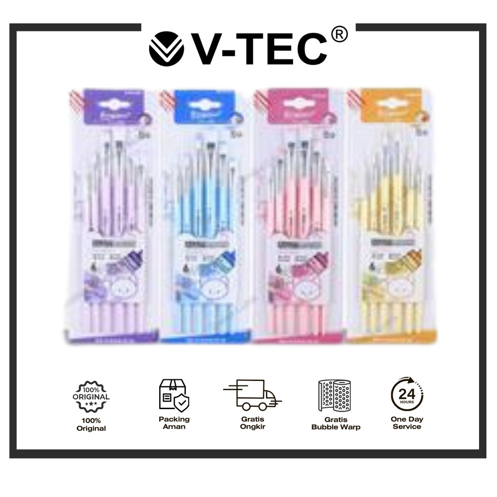 

GIORGIONE BRUSHES KUAS MODEL LUCU G-P20-6F // G-P20-6MX // G-P20-6R // G-P20-3C // G-P20-3D PAK
