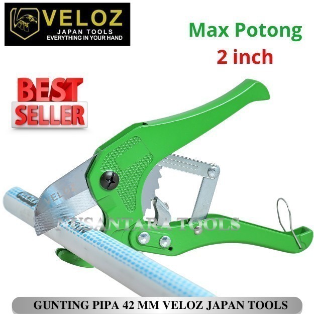

Dijual GUNTING PIPA PVC / TANG POTONG PIPA PVC 42MM VELOZ / PIPE CUTTER 42 MM - Gunting Pipa Terlaris Tbk