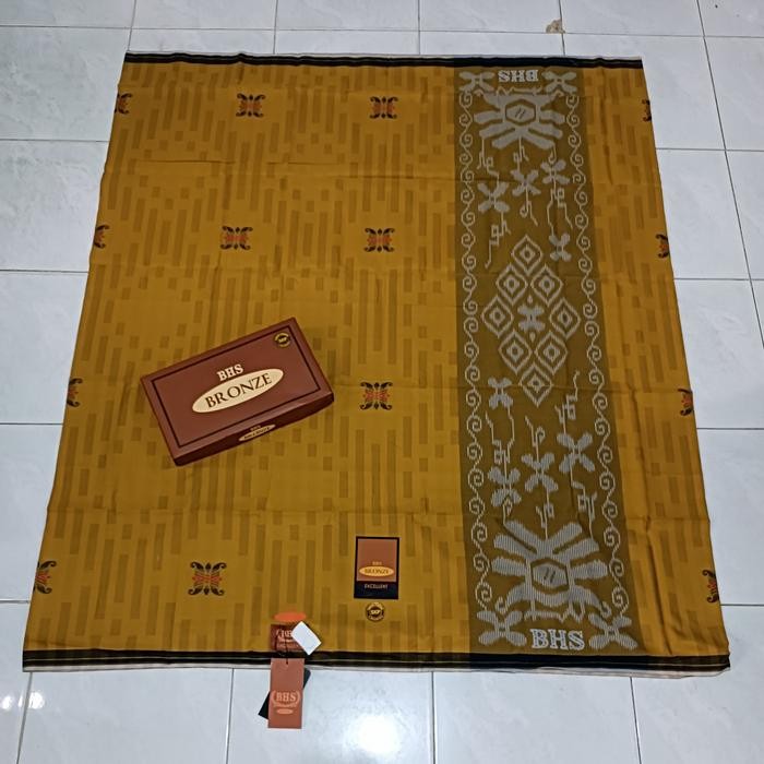 Sarung BHS Afkir Excellent tanpa kotak - Kuning