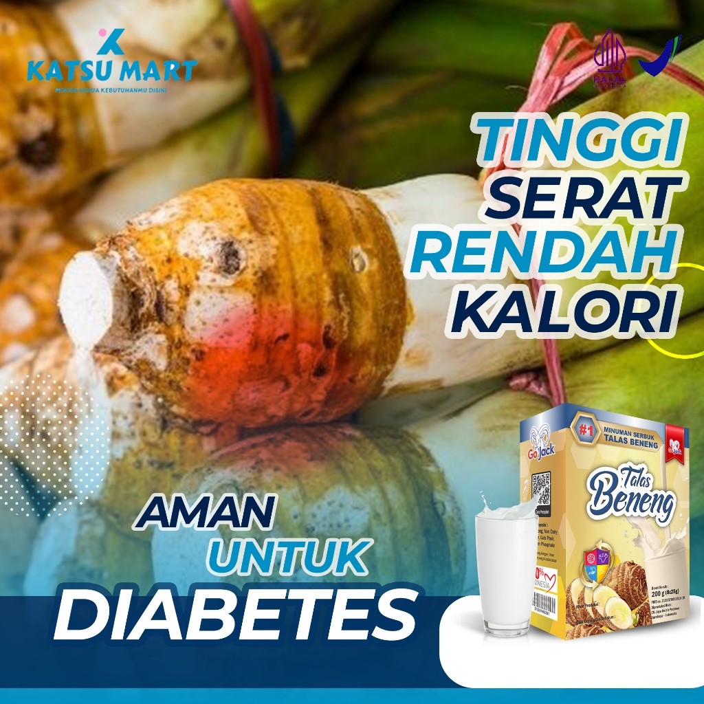 

Talas Beneng Minuman Serbuk Untuk Kesehatan Gula Darah Stabil 200g