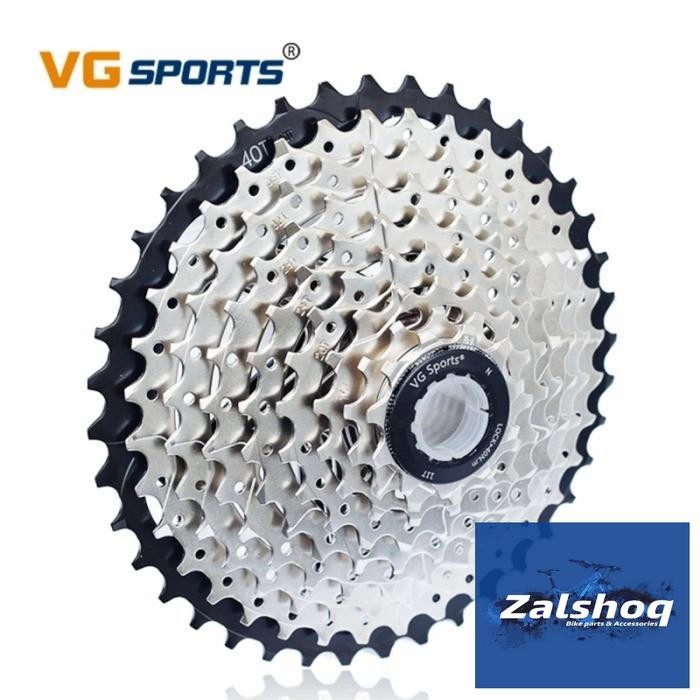 Sprocket 8 9 10 speed VG Sport Sproket Slop cassette Not Shimano - silver, 8 speed 11-36 T