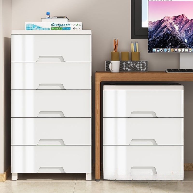 Lemari Pakaian/Lemari Plastik/Laci Plastik/Kabinet Drawer Storage Cabinet Ukuran Jumbo