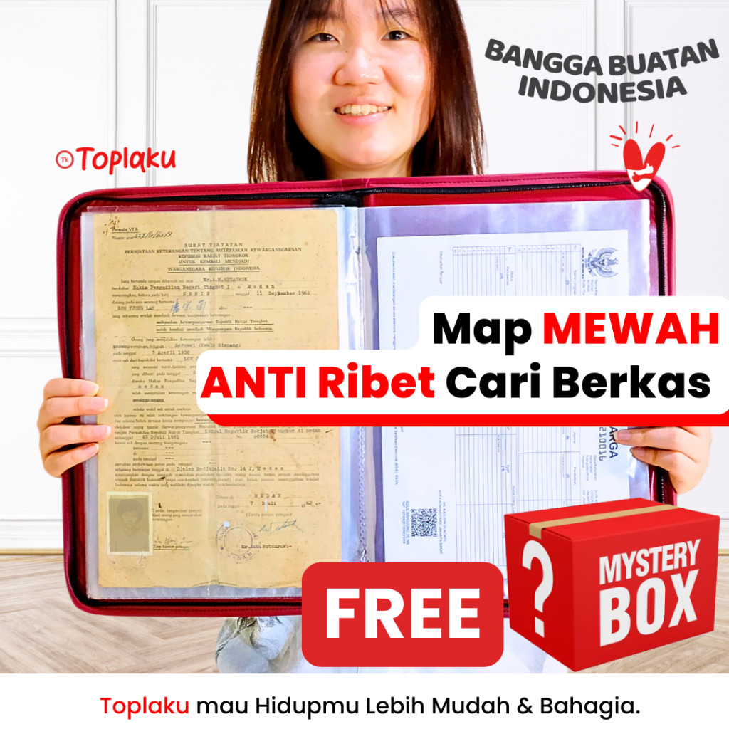 

KAYDEN STORE Map Ijazah Dokumen Keeper RESLETING ANTI AIR Document Clear Holder Plastik Tempat Berkas Folder DK8