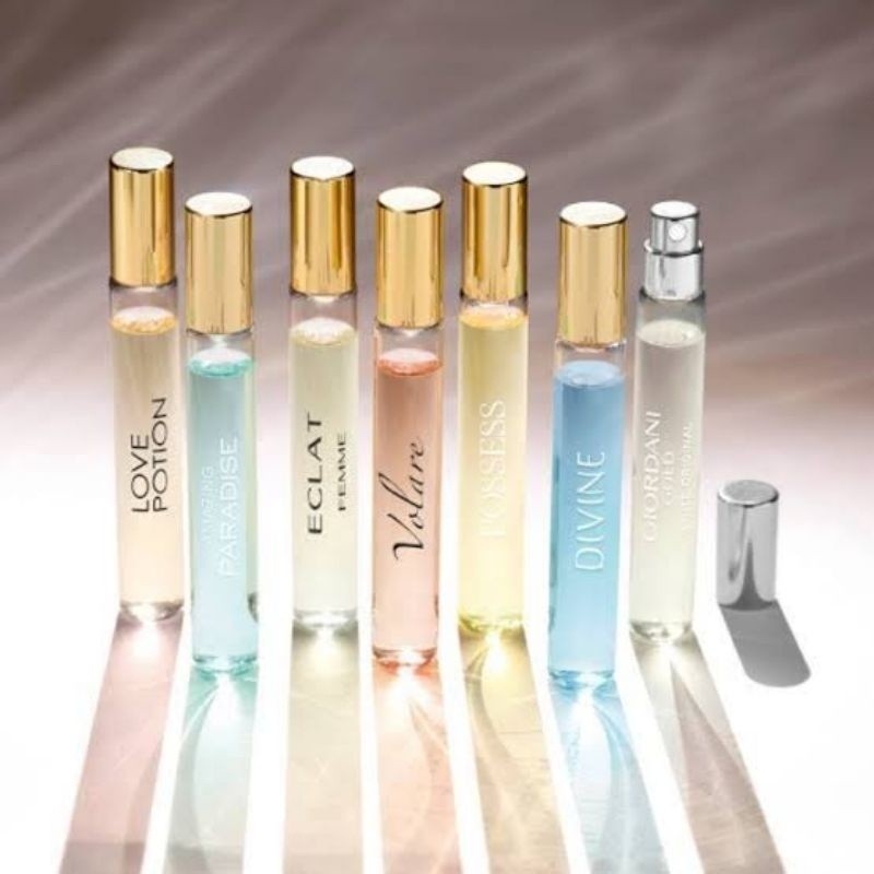 shf eau de parfum Possess the secret purse spray, eclat mon purse spray, miss giordani purse spray, 