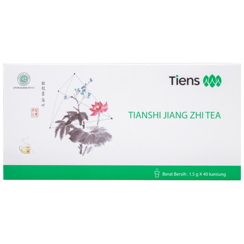 [ECER 1 SACHET] TIENS JIANG ZHI TEA TEH HERBAL ORIGINAL HALAL