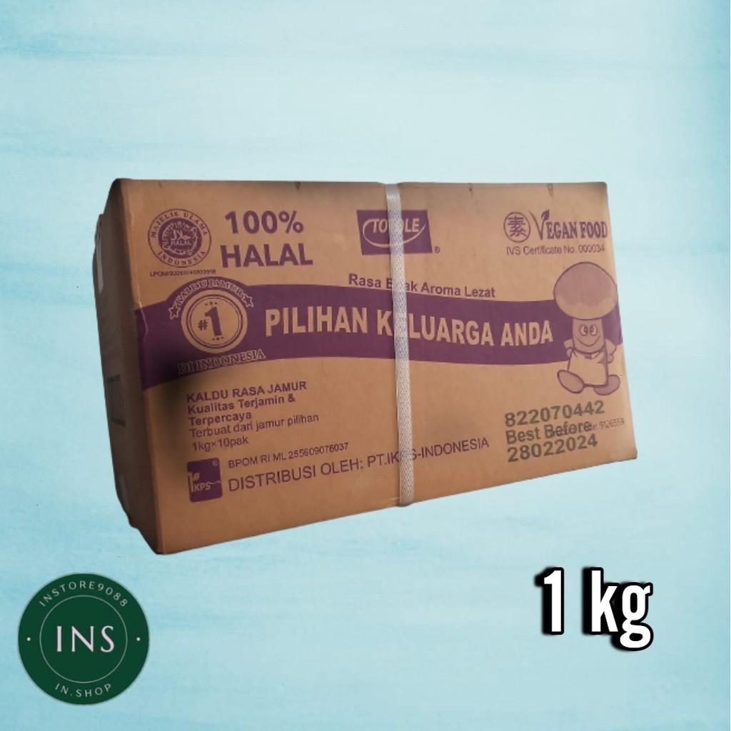 

Totole Kaldu Jamur 1kg Dus isi 10 pcs