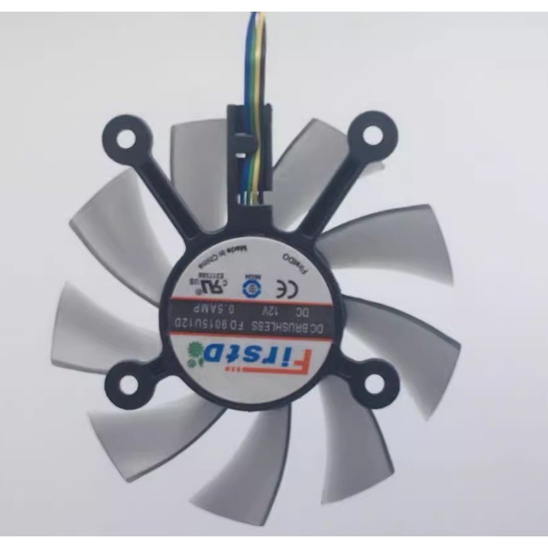 New CPU Fan for ASUS HD7850 HD7770 GTX650Ti GTX650 GTX750 Graphics Card Fan Diameter 7.5cm