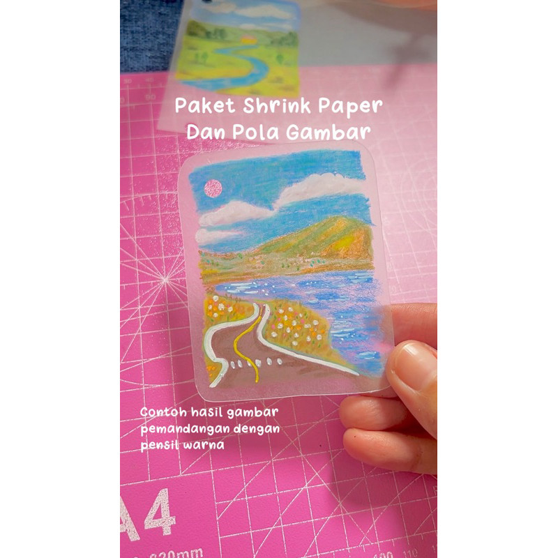 

Paket Shrink Paper Pemula dan Pola Gambar by Rorodinart