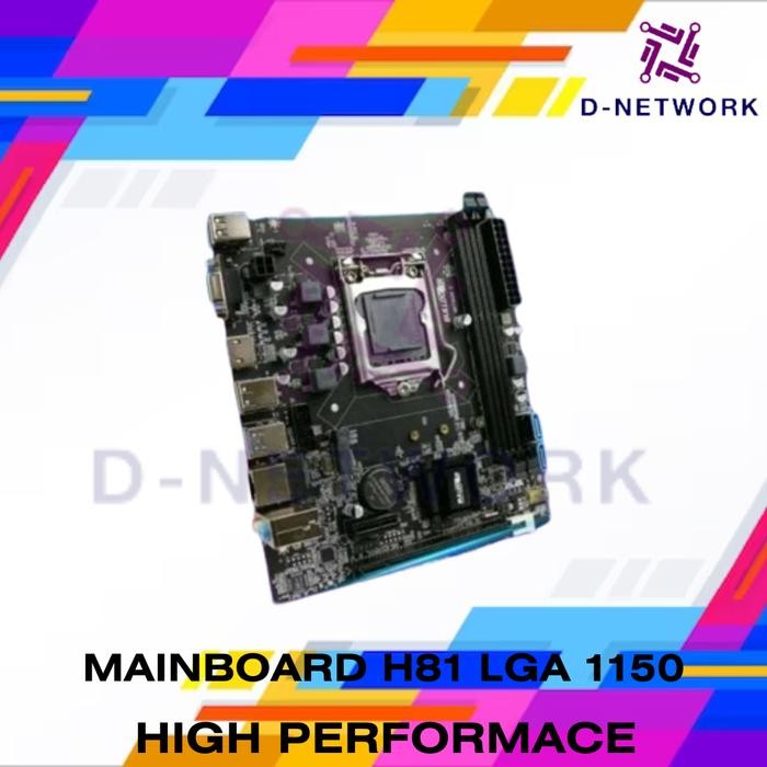 MAINBOARD MOBO NVME H81 LGA1150 MOTHERBOARD
