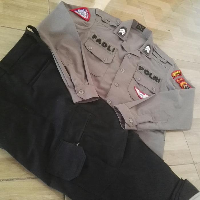 BAJU PDL LANTAS TERBARU BED TIMBUL - luster, pakai resleting